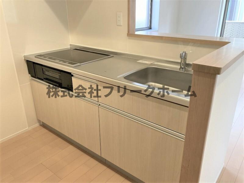 西東京市新町５丁目のアパートのキッチン