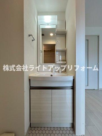 MJC神戸ブレイヴの独立洗面台