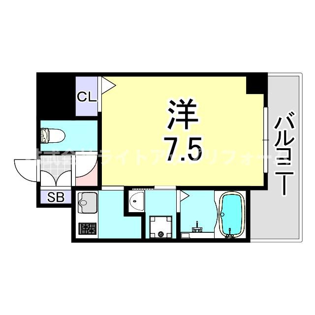 MJC神戸ブレイヴの間取り