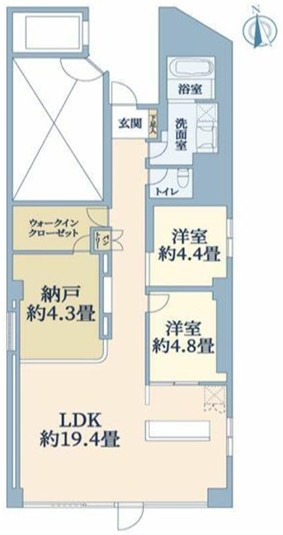 プラザ仙台の間取り