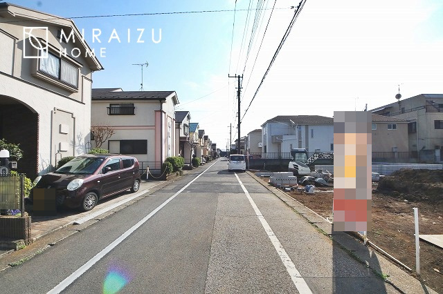 【前面道路含む現地写真】 | 現地見学やご案内は、周辺環境と合わせてエリアの特性を存分にお伝えできるような思いでに残るご案内に努めます。
