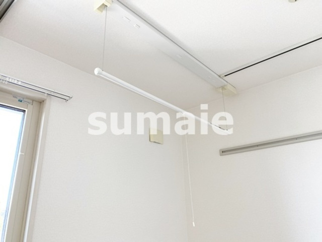 ルーヴル三橋 Bの設備|便利な室内物干し☆