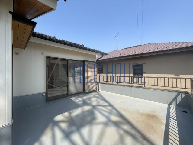 リブレス久保島戸建のバルコニー