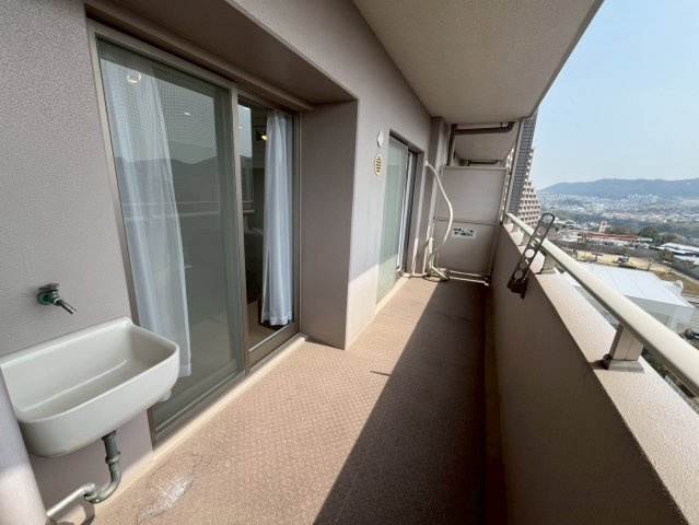 ★価格変更★ウインヒルズジェームス山 のバルコニー|明石大橋が一望できます