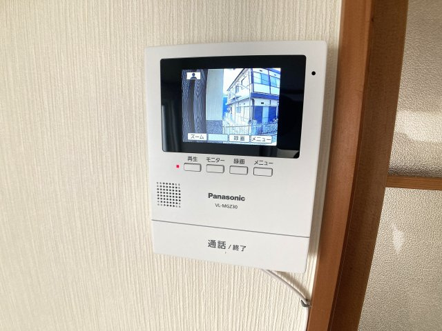 鈴蘭台東町1丁目貸家のセキュリティ|録画機能付きのモニターフォンを採用