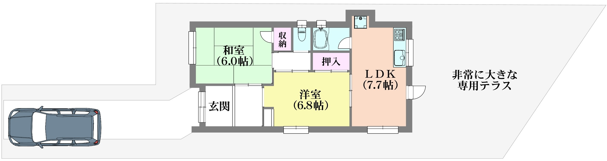 鈴蘭台東町1丁目貸家