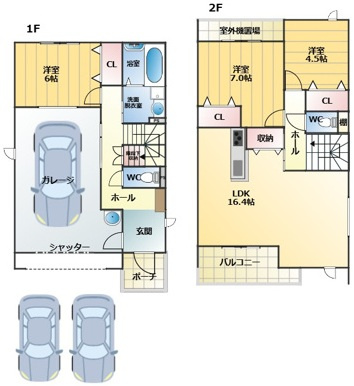 烏森町３－３５コダテックスＰＧの間取り