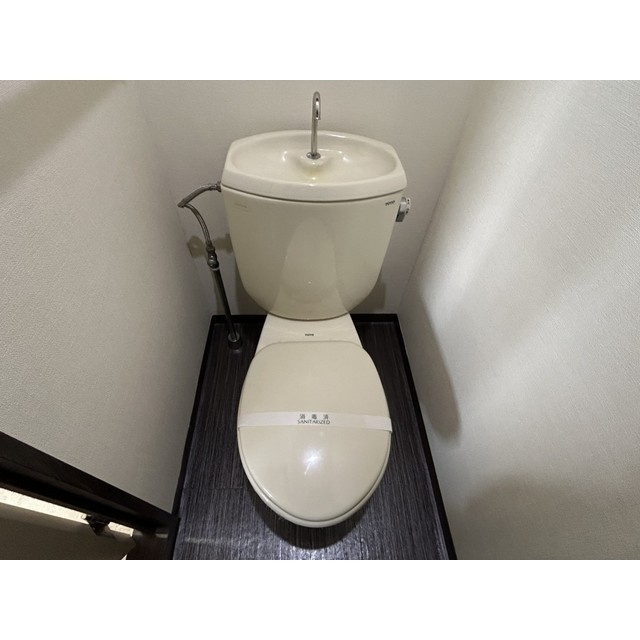 ハイツ green woodのトイレ|ゆったりとした空間のトイレです