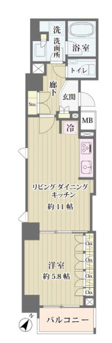 【間取り】 | IBIS市ヶ谷