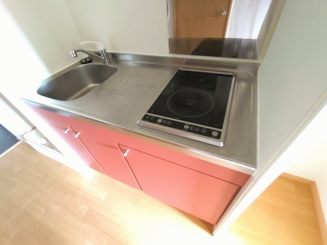 レオパレス桜のキッチン|使いやすいキッチンです
