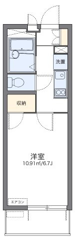 レオパレス桜の間取り