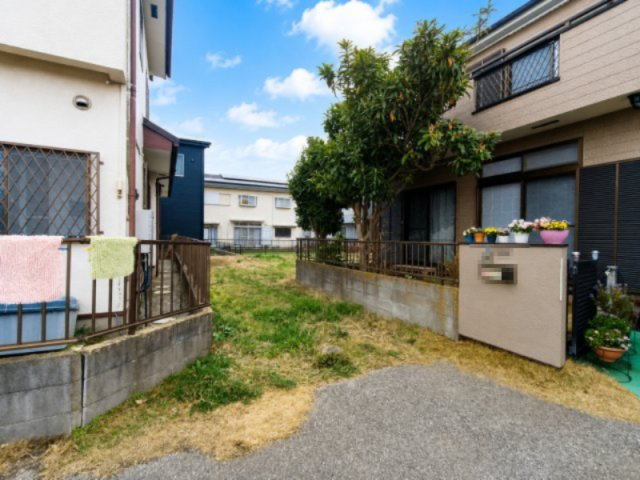 取手市　吉田　売地　全1区画の前面道路含む現地写真|前面道路含む現地写真です