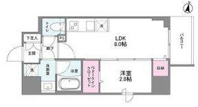 シーズンフラッツ梅田NORTHの間取り