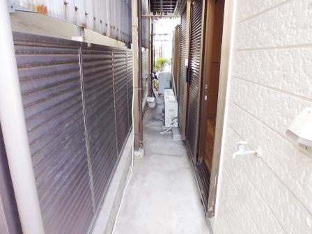 アイパレスのバルコニー