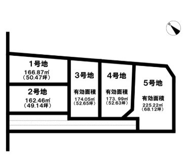 沖縄市知花６丁目　売地　2号地