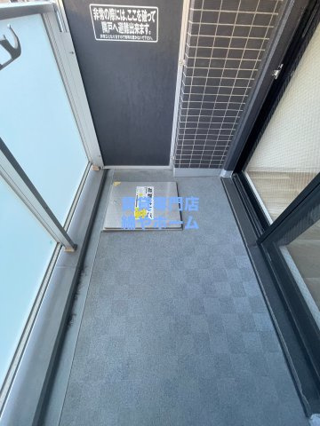 ファーストフィオーレ難波南パークサイドのバルコニー