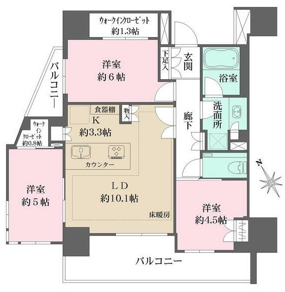 ザ・パークハウス文京本駒込の画像