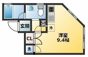 サニーサイドＫＩＢの間取り