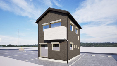 【外観パース】 | 緑区道祖土3丁目戸建Ｂ棟