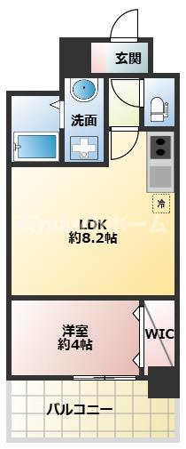 セレニテ京橋クレアの間取り