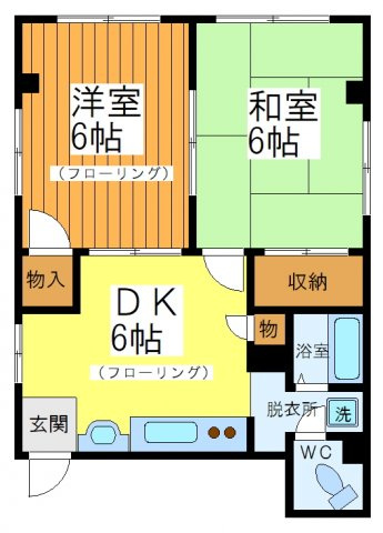 東ビルの間取り