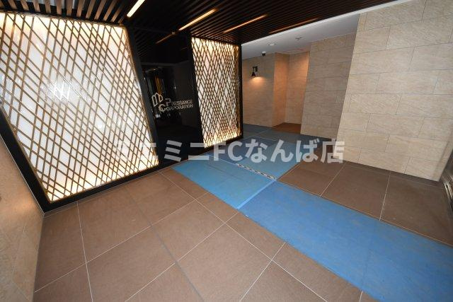 プレサンスOSAKA DOMECITYビーツのエントランス