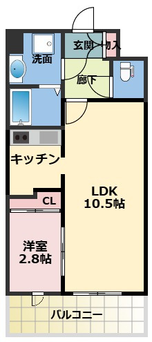 グランフェリーチェ・ナインの間取り