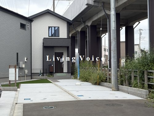 【仲介手数料０円】相模原市緑区東橋本4丁目　新築一戸建て　全8区画の外観|8号棟　相模原市緑区東橋本4丁目　新築一戸建て　全8区画