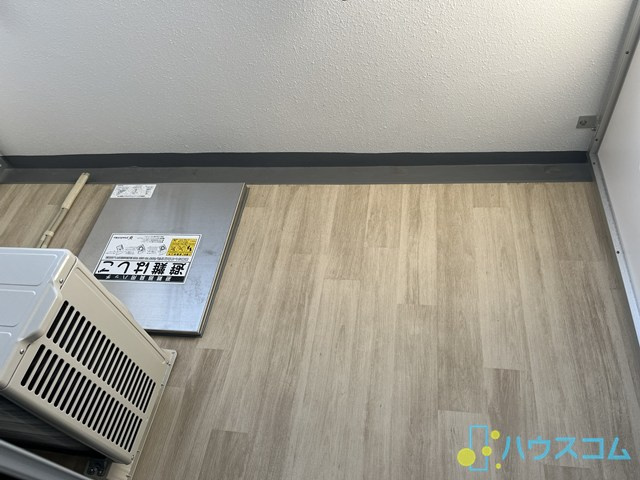 Alivis新町のバルコニー