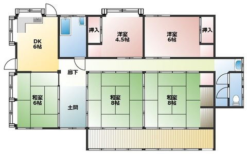 【間取り】 | 阿蘇郡南阿蘇村大字立野