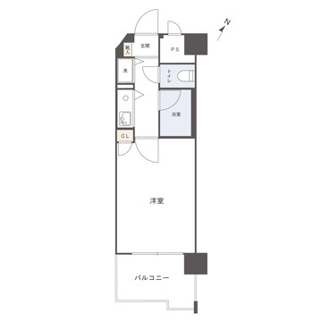 トーカン鹿児島駅前キャステール第参七の間取り