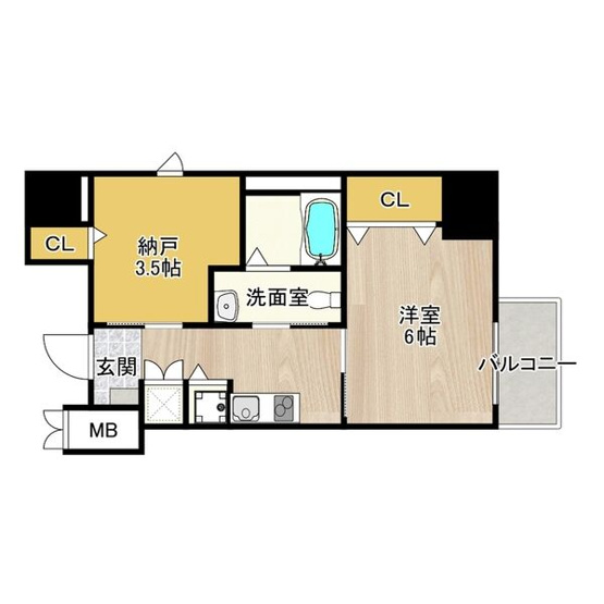 【間取り】 | ディアコート宿屋町