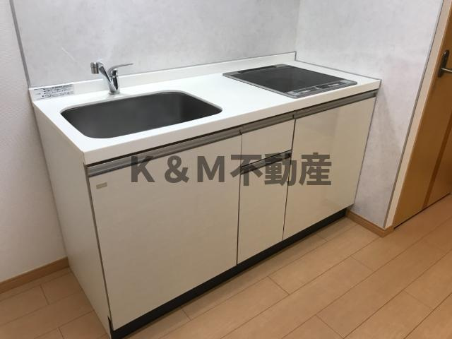 Ｖｉｌｌａ　Ｆｌｅｕｒのキッチン|キッチンです