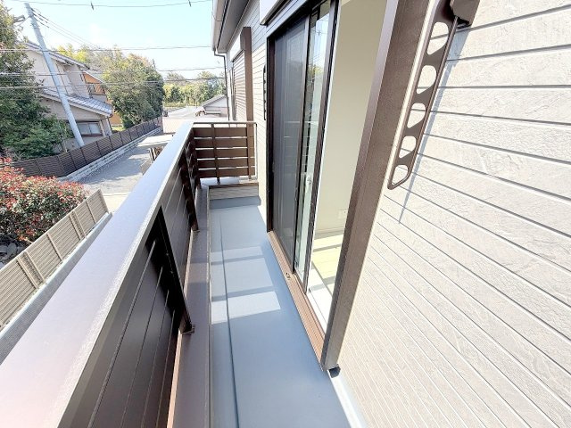 福生市熊川全２棟　新築分譲のバルコニー