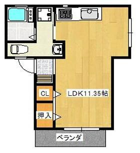 湊川第３マンションの間取り