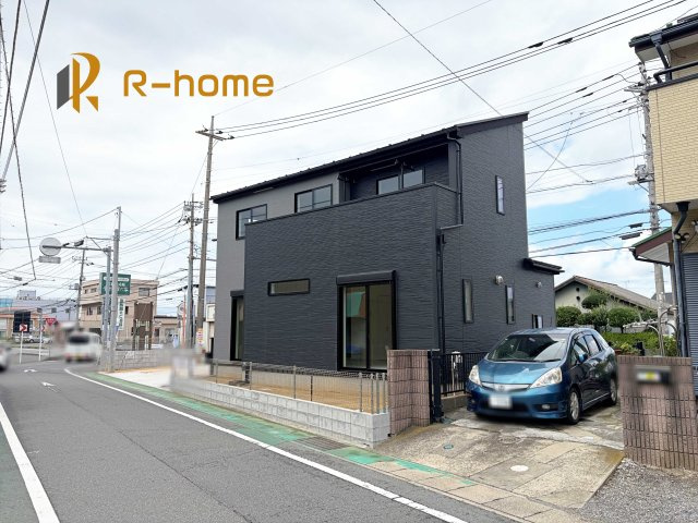 取手市白山8期　新築戸建て　1号棟の外観|建物完成いたしました！ご予約で『平日』や『夕方』などでもご見学可能です！