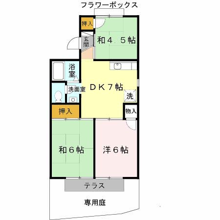 【間取り】 | カサ･デ･ソル