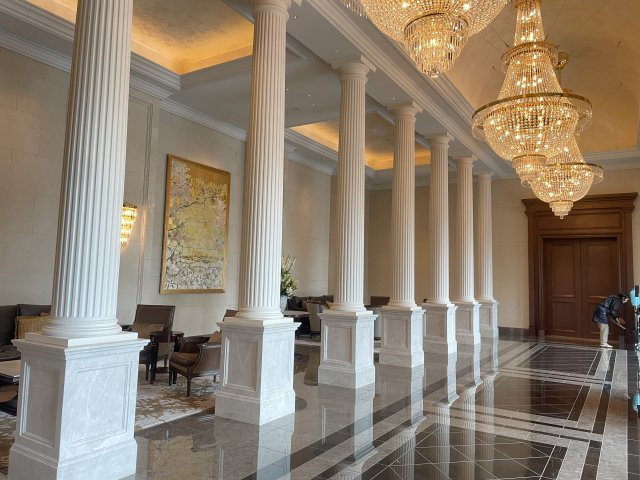 グラングリーン大阪THE NORTH RESIDENCEのロビー