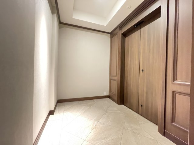 グラングリーン大阪THE NORTH RESIDENCEの玄関