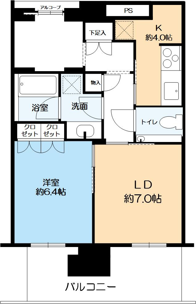 グラングリーン大阪THE NORTH RESIDENCEの間取り