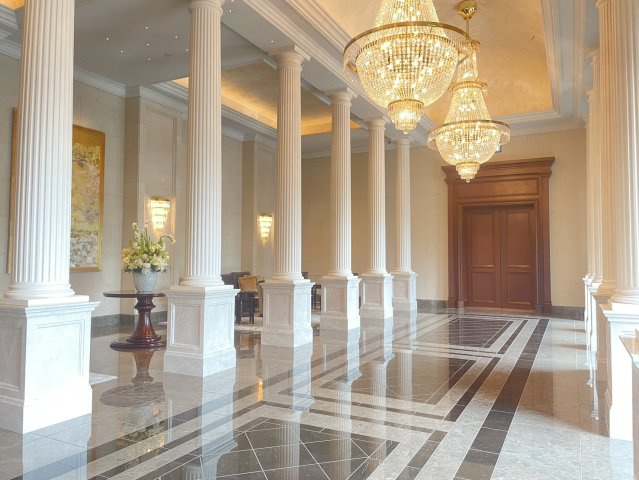 グラングリーン大阪THE NORTH RESIDENCEのロビー