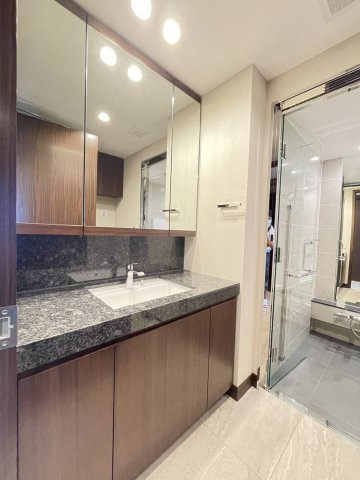 グラングリーン大阪THE NORTH RESIDENCEの洗面所