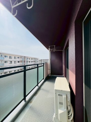 狩口台住宅29号棟のバルコニー