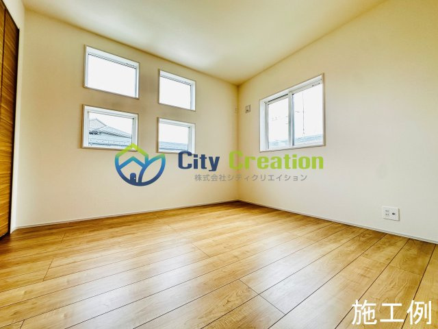 小田原市扇町　新築戸建　全1棟1号棟の洋室