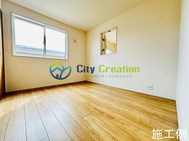 小田原市扇町　新築戸建　全1棟1号棟の洋室