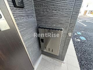 光明寺字山屋敷新築アパートのセキュリティ|宅配ボックス(イメージ)