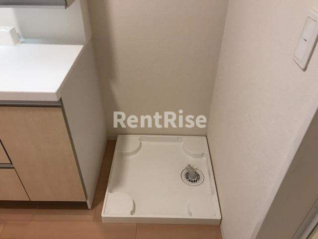 光明寺字山屋敷新築アパートの設備|洗濯機置場(イメージ)