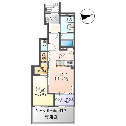 シェリールの間取り