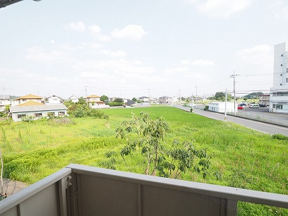 高崎市中尾町のアパートの展望