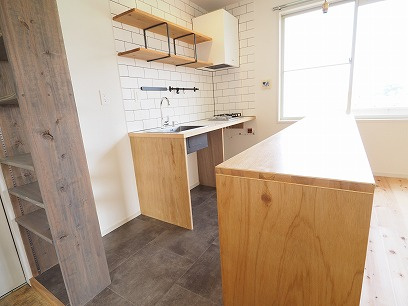 高崎市中尾町のアパートの内装